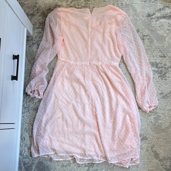 Pink maternity dress - Picture 5 of 5